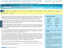 Tablet Screenshot of catamaran-thailand.com
